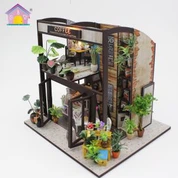 DIY uyining miniatyurasi